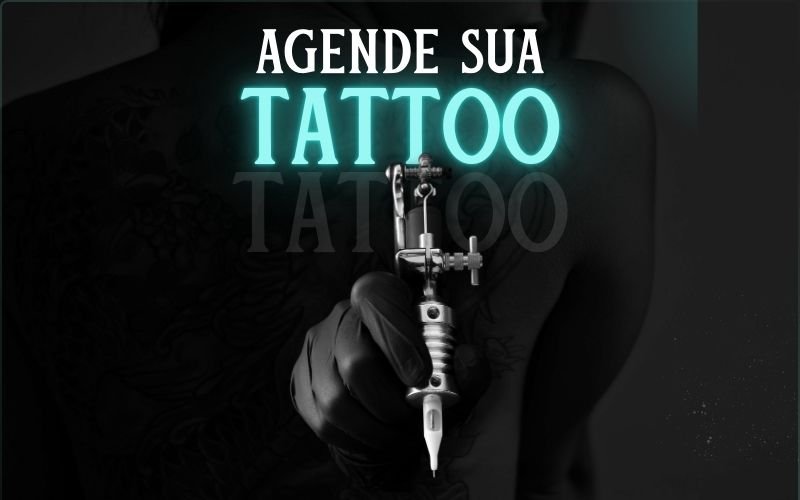 Modelo de site para Estúdio de Tatuagem